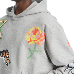 Sudaderas con capucha bordadas para hombre de etiqueta privada Nueva llegada Colección de invierno Venta caliente con MOQ bajo directamente de New Stock - Product Image 4