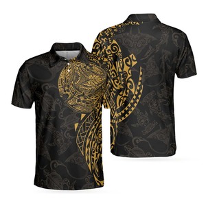 Uniforme de hombre liso para Polo impresión personalizada logotipo bordado algodón poliéster sublimación sólido en blanco Golf polos - Product Image 5