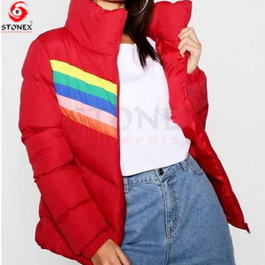 Chaquetas Acolchadas para Mujer al por Mayor, Excelente Calidad, Diseño de Punto de Algodón, Impermeables, Transpirables, Tallas Grandes, OEM/ODM Disponible - Product Image 6