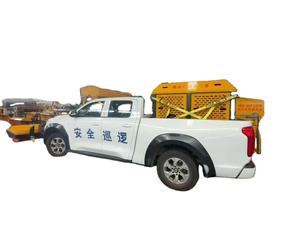 Used Combined <b>Snow</b> <b>Plow</b> De-Icer Truck with 3-in-1 Functions Front-Mounted Snowplow Blade and Engine - Product Image 4