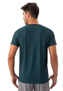 OEM เสื้อยืดคอกลมแขนสั้นระบายอากาศได้ดีสำหรับผู้ชายเสื้อยืดคอกลมสำหรับฤดูร้อน - Product Image 2