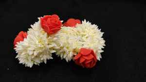 Scented Gajra Scrunchie Elastic Gajra Ideal for <b>Wedding</b> Hand Bracelet Hair Accessory Jewelry <b>Wedding</b> Jewelry Flower Gajra - Product Image 2