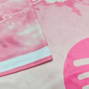Maillot de football court respirant en tissu 100% polyester, style streetwear, impression par sublimation, nom et numéro d'équipe personnalisés, unisexe - Product Image 4
