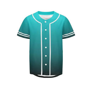 Camisetas de béisbol y sóftbol transpirables con logotipo personalizado para hombre, ropa deportiva al por mayor con técnica de sublimación - Product Image 3
