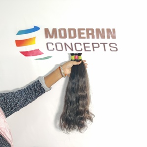 En gros 100% Non Transformés Noir Temple Vietnamien Extensions de Cheveux Humains Pas Cher Droite Cheveux Indiens Vendeur En Vrac Vague Naturelle - Product Image 5