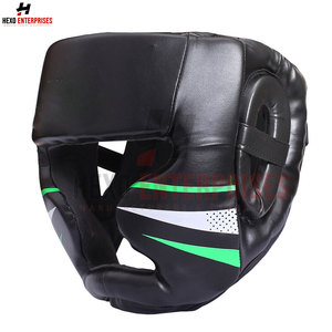 Protector de cabeza de boxeo de alta calidad Equipo de entrenamiento cómodo con excelente protección Fabricado a la demanda del cliente - Product Image 3