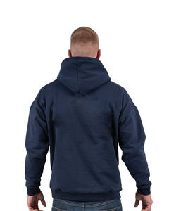 Sudaderas con Capucha Azules de Alta Calidad, Estilo Urbano, Impresión Puff, 100% Algodón, Corte Regular, Felpa Francesa, con Logotipo, para Hombre - Product Image 3