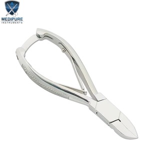 Cortaúñas Profesional con Mango Impreso, Acero Inoxidable, Doble Resorte, Bloqueo Trasero, Cuchillas Cóncavas, Herramienta de Manicura, Instrumentos de Belleza - Product Image 2