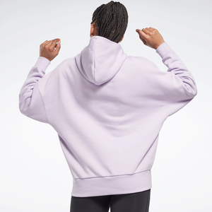 Sudadera con Capucha Extra Grande con Logotipo Frontal Estampado Personalizado para Mujer, Ropa Urbana Coreana, Ecológica, para Invierno - Product Image 4