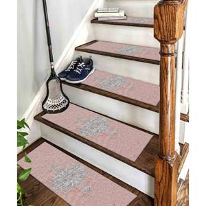 Printed Rug: Modern, Colorful, <b>Machine</b> Washable, Stair Rug,<b>Step</b> Rug - Product Image 1