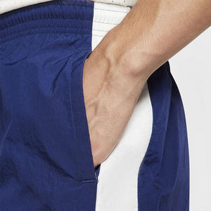 Pantalones de calle cortavientos con bolsillos personalizados, pantalones de hombre de diseño de moda acampanado para exteriores de alta durabilidad, Pantalones rectos a rayas curvas - Product Image 3