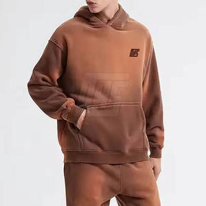 Ensemble de survêtement pour homme en denim délavé, coupe ample, style streetwear, pour un usage quotidien et une mode confortable - Product Image 4