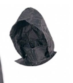 Coupe-vent couleur bloc décontracté fermeture éclair hommes à capuche veste de pluie pour hommes été extérieur veste de pluie 2025 - Product Image 2