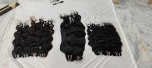 Sud indien Remy cheveux faisceaux vague naturelle extensions brutes traitement chimique vendeur gratuit - Product Image 2