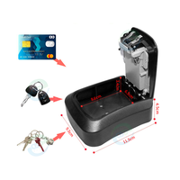 Caja de Seguridad Inteligente para Llaves, Montada en Pared, para Exteriores, con Aplicación TTLock Tuya, Caja de Seguridad Digital Electrónica para Llaves Inteligentes para el Hogar