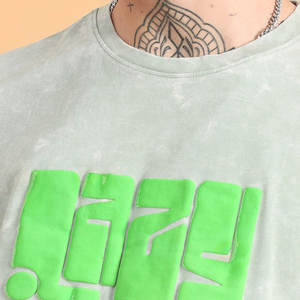 T-shirts pour hommes de haute qualité lavés à l'acide de style estival respirant et régulier pour adultes vente en gros - Product Image 5