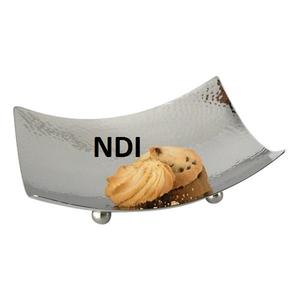 Cuenco para servir con acabado antiguo de alta calidad pulido brillante de fruta y ensalada de forma redonda de acero inoxidable - Product Image 4