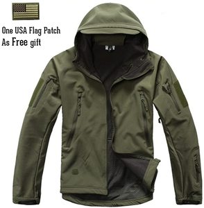 Custom Wholesales Men's Soft Shell <b>Jackets</b> Outdoor Waterproof Softshell <b>Jacket</b> - Product Image 2