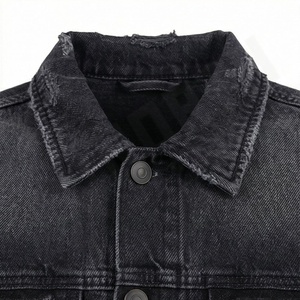 Vestes en jean pour femmes tendance, logo personnalisé, design élégant, streetwear, crop top, veste d'extérieur, vêtements décontractés, couleur personnalisée - Product Image 4