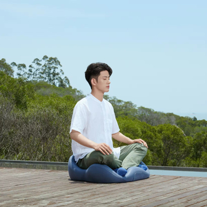 Cojín ergonómico de meditación de pensamiento positivo Cojín de meditación de asiento de meditación de YOGA - Product Image 1