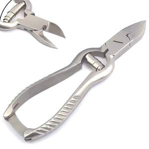 Tijeras profesionales certificadas para manicura de uñas, pinzas para cutículas de acero inoxidable de la mejor calidad, cortaúñas, Material alemán para dedos - Product Image 5