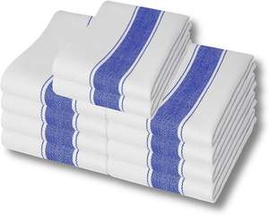 Serviettes de thé en coton solide 100% tissées serviettes de golf à rayures de qualité supérieure imprimées de bonne qualité pour une utilisation en cuisine livraison directe disponible - Product Image 3