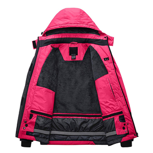 Chaqueta con Capucha para Esquí y Snowboard de Invierno, de Alta Calidad OEM, 100%, Ecológica, Anti-UV, Impermeable, Transpirable, Cortavientos, Talla Grande - Product Image 5