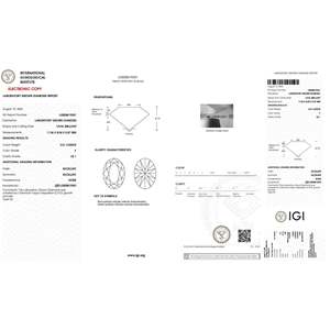 Bague en diamant de laboratoire taille ovale 3 carats - Bijoux fins sur mesure avec paiement final - Product Image 3