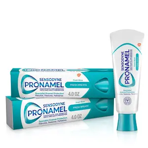 Sensodyne Pronamel Pasta Gigi Enamel Nafas Segar untuk Gigi Sensitif, Memperkuat Enamel, Gelombang Segar-4 Ons