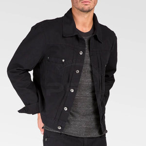 Nouvelle arrivée veste 100% coton pour hommes vêtements d'hiver décontractés en gros toile matériel pour homme - Product Image 4