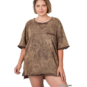 T-shirt à manches courtes et délavé à l'acide pour femmes Impression respirante Conception de logo personnalisable Service OEM disponible Streetwear - Product Image 2