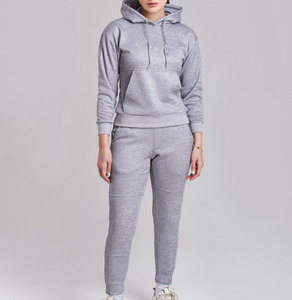 Survêtement en coton personnalisé en gros pour femmes survêtements meilleure vente ensemble de survêtements d'entraînement pour jogging - Product Image 1