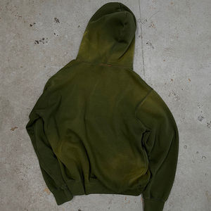 เสื้อฮู้ดผู้ชายดีไซน์คลาสสิกสีจางใส่สบายปรับแต่งได้และโลโก้ทำจากวัสดุผ้าฝ้าย100% สำหรับฤดูหนาว - Product Image 1