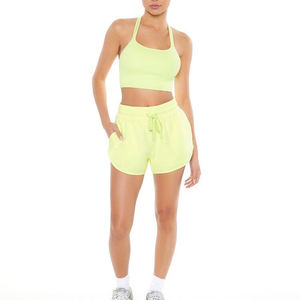 Ensemble soutien-gorge et short pour femmes de haute qualité, nouveau design, vêtements de fitness, soutien-gorge et short personnalisés en couleur - Product Image 3