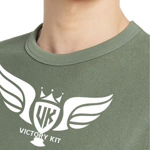 Sweat-shirt de haute qualité avec drapeau américain vert, imprimé drapeau américain, col rond, sweat-shirt décontracté en coton molletonné unisexe personnalisé - Product Image 2