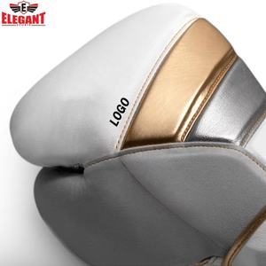 Guantes de boxeo de cuero de vaca para hombre, guantes de entrenamiento para kickboxing muay thai, elegantes, Deportivos - Product Image 2