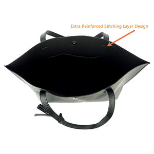 Bolso Tote de Cuero para Mujer de Buena Calidad, Totalmente Personalizado, Superventas, Antirarrugas, Calidad Premium - Product Image 5