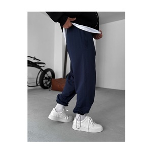 ชุดเซ็ตเสื้อฮู้ดดี้และกางเกงวอร์มสตรีทแวร์ผู้ชายแบบสั่งทำพิเศษ - ผ้าฝ้าย 100% ระบายอากาศได้ดี ยืดได้สี่ทิศทาง ชุดกีฬา - Product Image 2