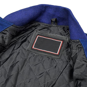 Varsity <b>Jacket</b> Custom Printing <b>Long</b> Sleeve <b>Men's</b> Bamber <b>Jacket</b> <b>Men</b> Plain Blank Varsity Letterman <b>Jackets</b> OEM Serviced - Product Image 3