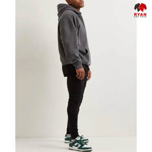 Sudadera con capucha cómoda y transpirable Ryan Pro Gear para hombre con logotipo personalizado, diseño OEM ODM - Product Image 6