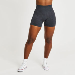 Ensemble de soutien-gorge de sport et short de yoga pour femmes grande taille 2025, logo frontal, maintien élevé, respirant, séchage rapide, entraînement actif d'été, fitness - Product Image 2
