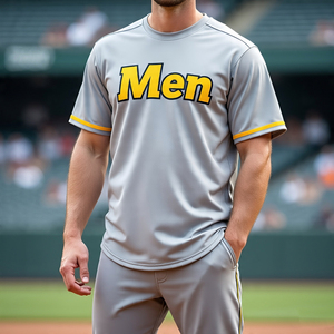 Camisetas de béisbol personalizadas | Camisetas de béisbol de poliéster 100% de alta calidad para hombres - Product Image 2