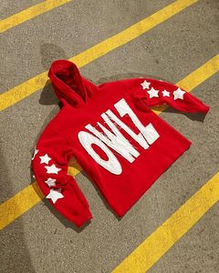 Sweat-shirt thermique d'hiver personnalisé en gros, 500 g/m², effet délavé soleil, broderie vieillie, mélange de coton, avec poche et capuche - Product Image 5