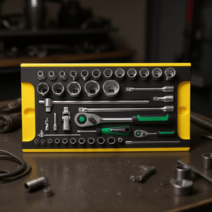 Juego de Llaves de Trinquete Stahlwille de 1/4'' con 40 Piezas y Accesorios en Estuche TCS - Product Image 3