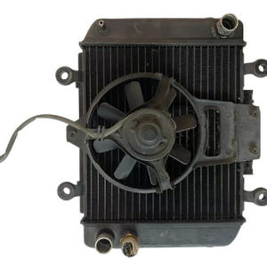 Système de refroidissement d'origine Kawasaki ER-5 1997 avec ventilateur, radiateur de moto en aluminium d'occasion - Product Image 4