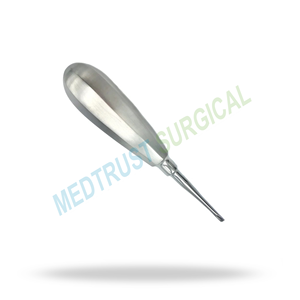 Elevador Dental Pequeño Backbend, Elevador Quirúrgico de Acero Inoxidable para Extracción Dental y Elevación de Raíces - Product Image 4