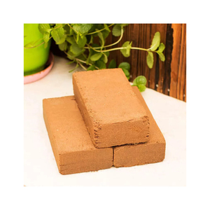 Turba de coco en bloque Directo de fábrica Cocopeat Polvo de coco 100% Producto de coco orgánico Cocopeat - Product Image 6