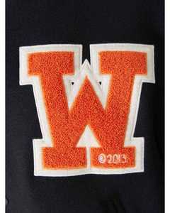 Chaqueta Bomber Varsity de Piel de Oveja con Logotipo Personalizado, Mangas de Cuero, Transpirable, Informal, para Invierno - Product Image 3