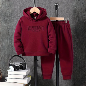 Survêtements décontractés d'hiver pour hommes avec logo personnalisé tissu polaire de haute qualité ensembles teints en couleur disponible directement à l'usine OEM ODM Design - Product Image 1