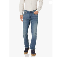 Men's High Quality Denim Jeans Pants Fashionable Straight Style for Winter Manufactured in Bangladesh